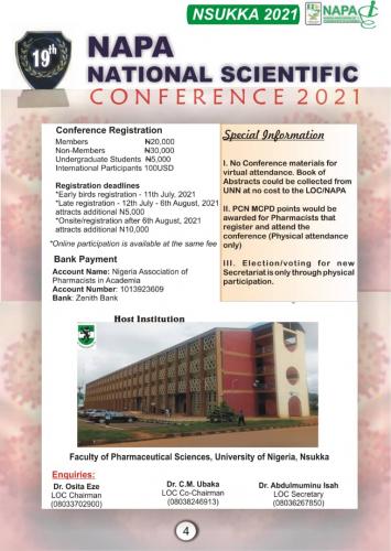 NAPA 2021 conference page 3